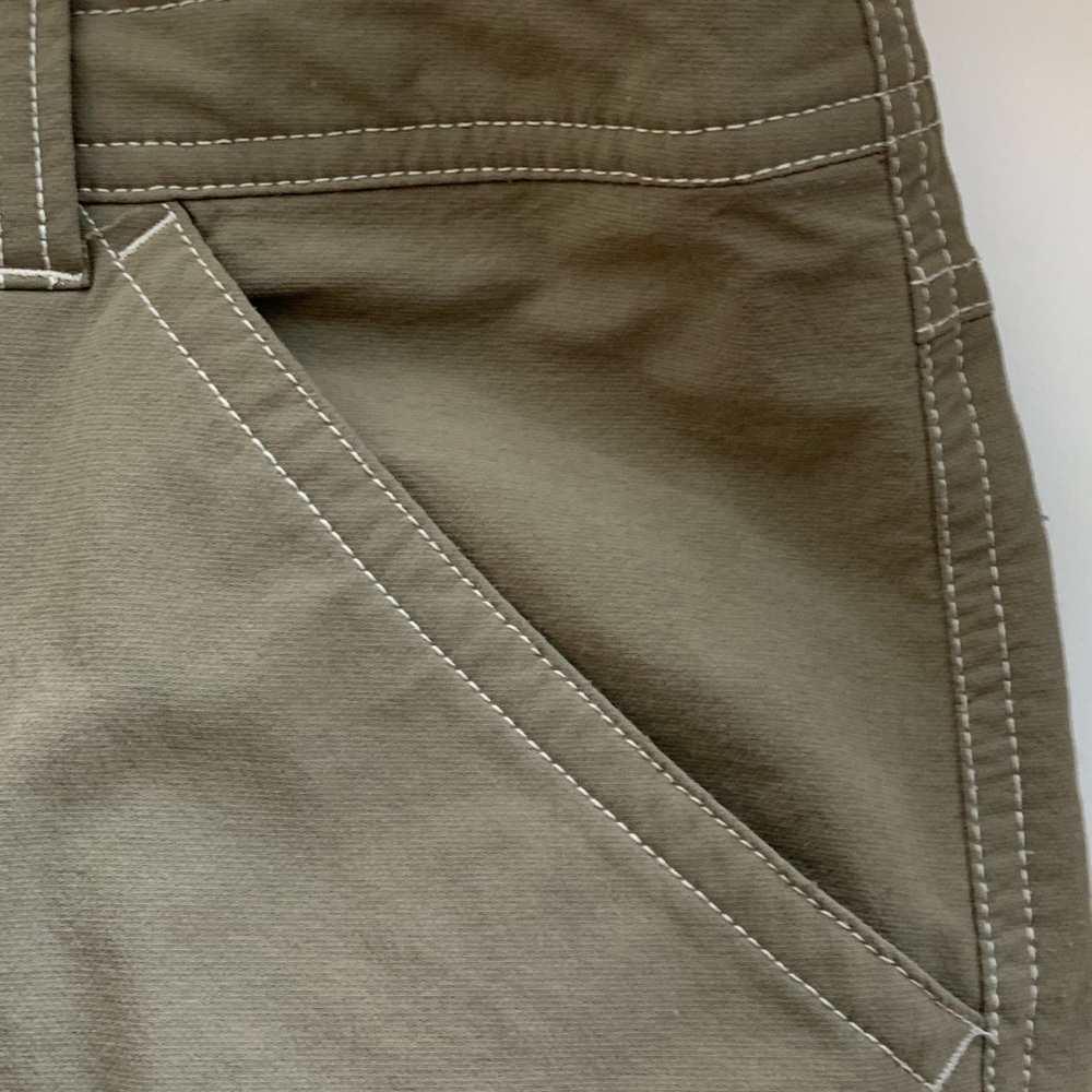KÜHL Men’s Green Cargo Shorts Size 34 Outdoor Hiking Utility Casual - Picture 9 of 12